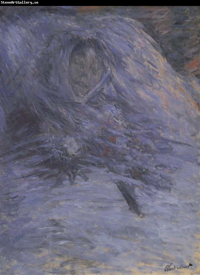 Claude Monet Camile Monet on her Deathbed